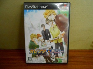 KM2331★PS2ソフト オレンジハニー 僕はキミに恋してる ケース説明書ポストカード4枚CD付き 初回限定版 起動確認済み クリーニング済み