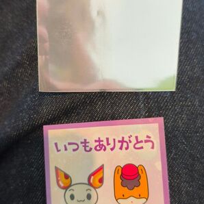 『ぐんまちゃん』と『けんけつちゃん』ステッカー 1枚