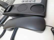 ■【☆美品☆】NEC DT210　標準電話機　【DTL-1-1D(BK)TEL】　3台　(7)■_画像3