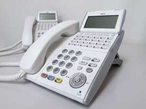 ■【☆16年製造☆】　NEC AspireX　DT700Series　24ボタンIP電話機　【ITL-24D-1D(WH)TEL】　2台　(2)■