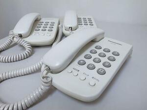 #[* special price *]Panasonic design telephone [VB-F03 telephone machine ] 3 pcs (1) #