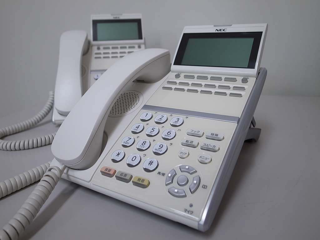 売れ筋】 NEC UX 12ボタン多機能電話機 【DTZ-12D-2D(WH)TEL】 2台 (24) Aspire - NEC -  labelians.fr
