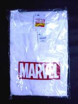 :【新品!!】 マーベル MARVEL ジーユー ボックスロゴ ホワイト 半袖 グラフィック Tシャツ アメコミ レディース XLサイズ 2017年 コラボ GU_画像4