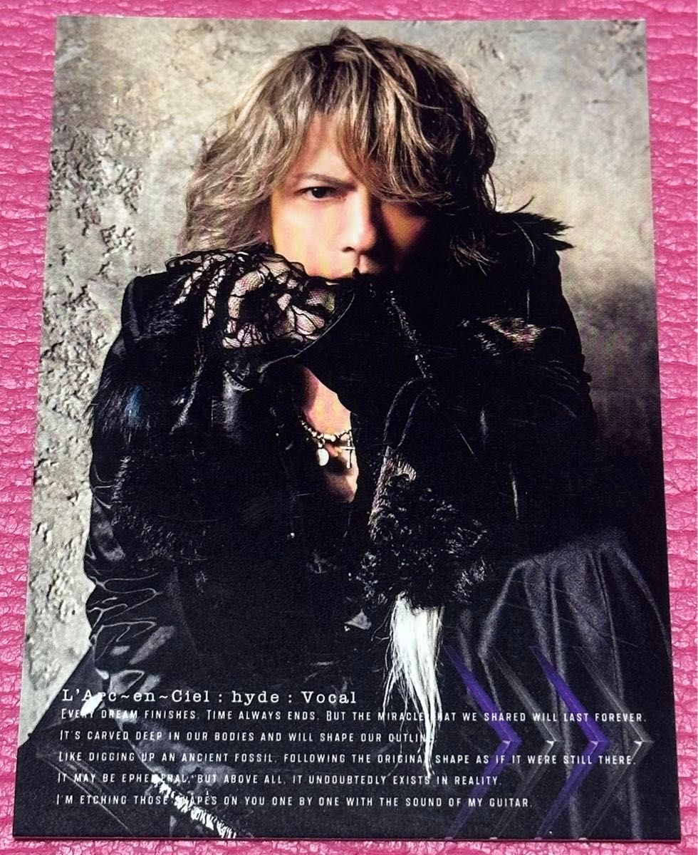 L'Arc〜en〜Ciel トレカ　朱鈴 L'Arc〜en〜Ciel トレカ 朱鈴様専用