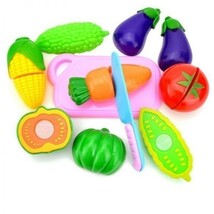 プラスチック切断野菜果物ふり食品プレイセット幼児教育キッチンおもちゃ楽しい就学前の子供1セット５ 2_画像5