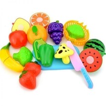 プラスチック切断野菜果物ふり食品プレイセット幼児教育キッチンおもちゃ楽しい就学前の子供1セット５ 2_画像6