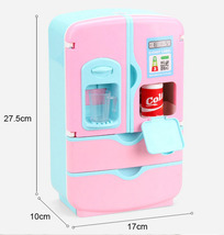 ピース子供ダブルドアロールプレイ冷蔵庫おもちゃタッチセンシティブマジック冷蔵庫教育家電おもちゃ_画像3