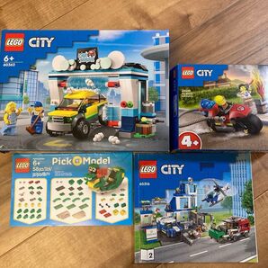 レゴ CITY ポリスステーション 60316 60362 60410 Pick@Model 4点セット