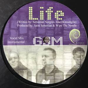 [ 12 / レコード ] GSM / Life ( Deep House ) Balance Alliance パーカッシブ ボーカル ハウス