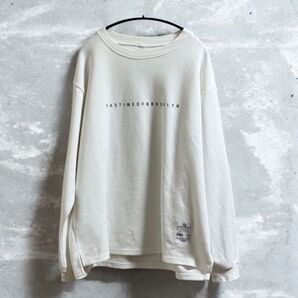 Pastime of Brooklyn Tシャツ ロンT ホワイト LL 古着 ホワイト カットソー