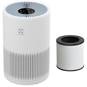 【新品】空気清浄機 フィルター付き 省エネ 21畳 3段風量設定 静音 ホワイト