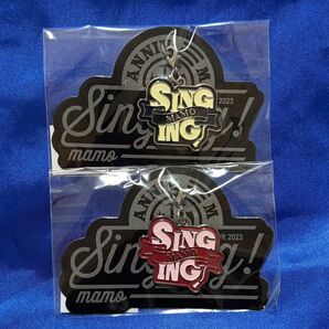 宮野真守 LIVE TOUR SINGING! 2023 会場限定チャーム 東京代々木第一体育館 2点セット マモライ