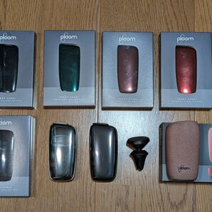 Ploom X ADVANCED プルーム エックス アドバンスド ブラック×シルバー2台 アクセサリー多数セット