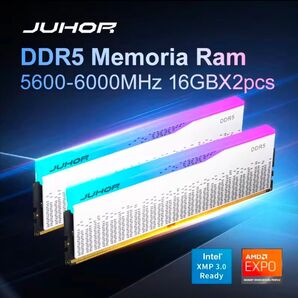 デスクトップ用メモリ DDR5 32GB PC5-44800 (5600MHz 16GBx2)