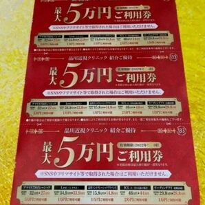 品川近視クリニック 利用券