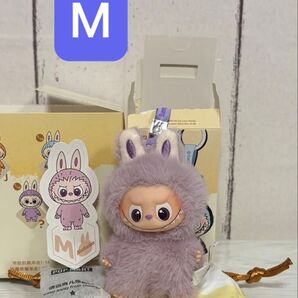 【正規品】ポップマート ラブブ イニシャル ぬいぐるみペンダント LABUBU MONSTER PIN FOR LOVE 【M】