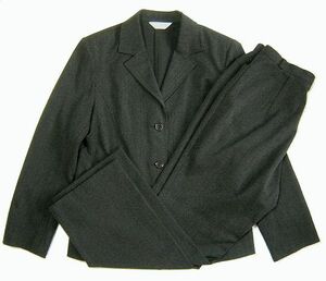 USED◆エス・ロアールS-ROARLL／ストレッチスーツ／ストレッチジャケット＆パンツ9号67-93グレー系