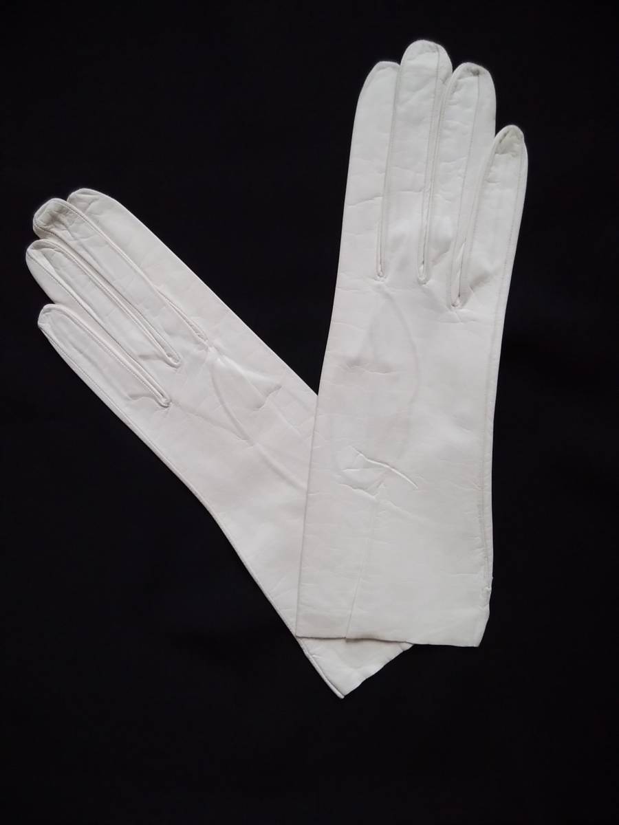 受発注 新品　未使用　フランス製　デッドストック　ミンク　ミトン　手袋 手袋/アームカバー