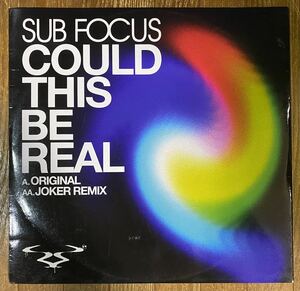 即決！Sub Focus - Could This Be Real (Original) / Could This Be Real (Joker Remix) / RAM Records / Breaks / Dubstep / ダブステップ