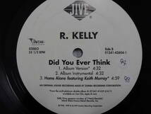 良盤屋 P-1953◆LP◆US盤　 Hip Hop, Funk / Soul - R.ケリー　 R. Kelly Did You Ever Think＞1999　送料480_画像6