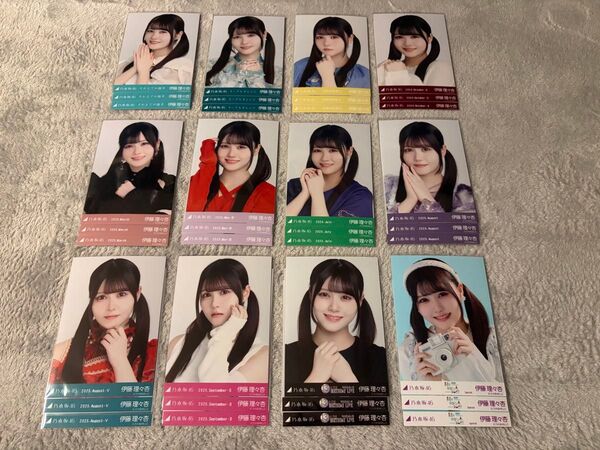 乃木坂46 生写真 伊藤理々杏 まとめ売り