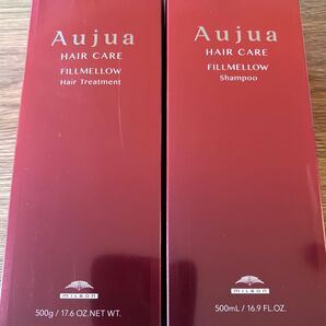 Aujua FILLMELLOW シャンプー&トリートメント 2個セット 500ml/500g