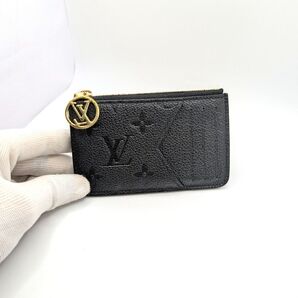 箱・袋付き! ルイヴィトン ポルトカルト・ロミー モノグラム アンプラント LOUIS VUITTON