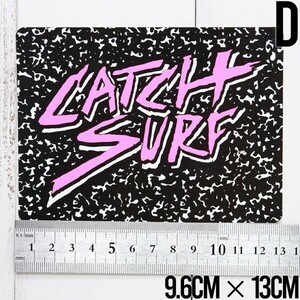 【送料無料】 CATCH SURF キャッチサーフ STICKER ステッカー A20ACS006　D