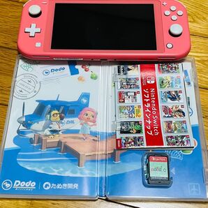 Nintendo Switch Lite コーラル あつまれどうぶつの森 セット 初期化済み