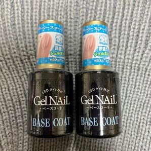 セリア ジェルネイル Seria ベースコート 2本セット