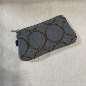 ダーツマチのポーチ14(台形タイプ)ミナペルホネン ハンドメイド