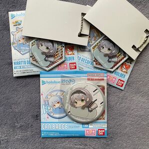 白銀ノエル アクキー 缶バッジ 3個