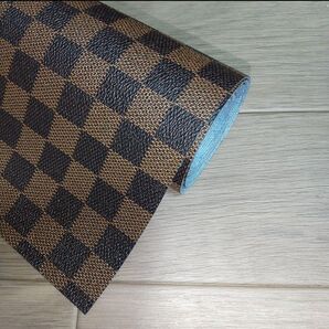 k-11-2◆格子柄・市松柄・合皮・格子生地・市松生地・合皮生地/