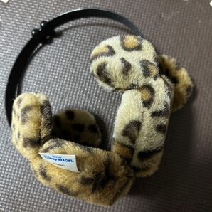 ディズニーヒョウ柄 イヤーマフ ディズニー 耳当て ヒョウ柄 ミッキー 東京ディズニーリゾート
