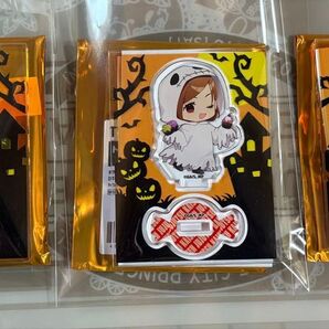 呪術廻戦 マルキューブ ミニアクリルスタンド ハロウィン 伏黒、野薔薇 パンダ お好きなノベルティ1枚選択 19日までお値下げ