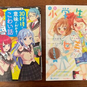 野いちごジュニア文庫 意味がわかるとこわい話 小説 小学生のともだち 2冊セット