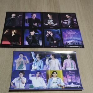 BTS Yet To Come in Cinemas 入場者特典 ステッカーシートとフォトシートの2枚セットです。