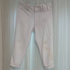 野球ユニフォーム ズボン 160 白 HIMARAYA