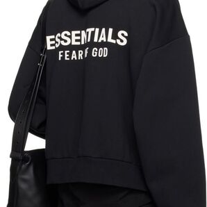 2025 FOG ESSENTIALS Black Classic Hoodie
