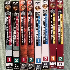 WITHOUT A TRACE / FBI 失踪者を追え シーズン1〜4 DVD