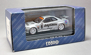 EBBRO エブロ 1/43【43068】DAISHIN NISMO GT-R N1 SILVER