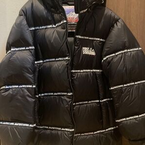 FIRST DOWN ファーストダウン ダウンジャケット 黒 メンズ