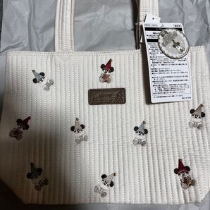 【1-2日発送】トートバッグ リルリンリン クリスマス ディズニーランド