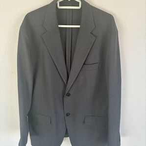 ユニクロ 感動ジャケット ダークグレー XL