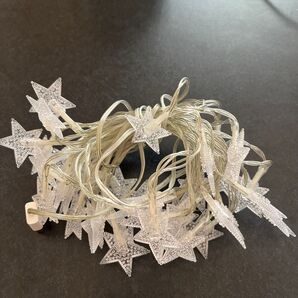 星型 イルミネーションライト クリア系 クリスマス飾り