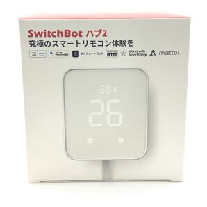 【未開封品】Switch Bot スイッチ ボット ハブ2 スマートリモコン 【送料無料】 W3202100 ホワイト