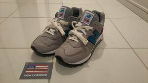  прекрасный товар для мужчин и женщин размер New balance New Balance M1300DGR US7 25cm USA производства серый / лиловый 