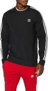 adidas Originals] Adidas Originals KNIT CREW вязаный Crew тренировочный вырез лодочкой O