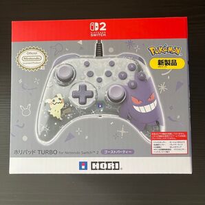 新品未開封 ホリパッド TURBO for Nintendo Switch 2 ゴーストパーティー ゲンガー ミミッキュ