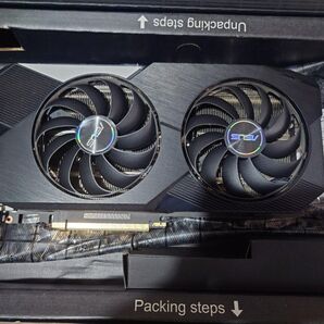 ASUS グラフィックボード DUAL-RTX3060TI-O8G